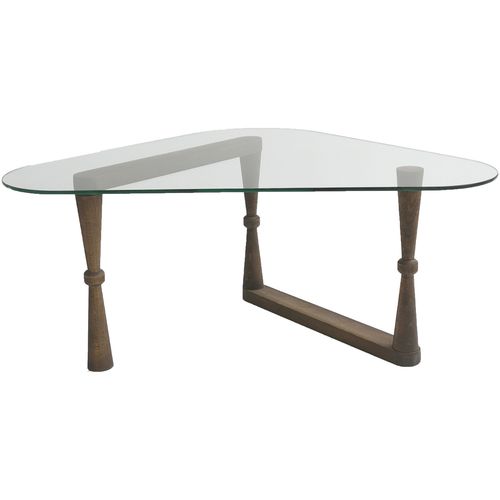 Cam Orta Sehpa S303 Walnut Coffee Table slika 8