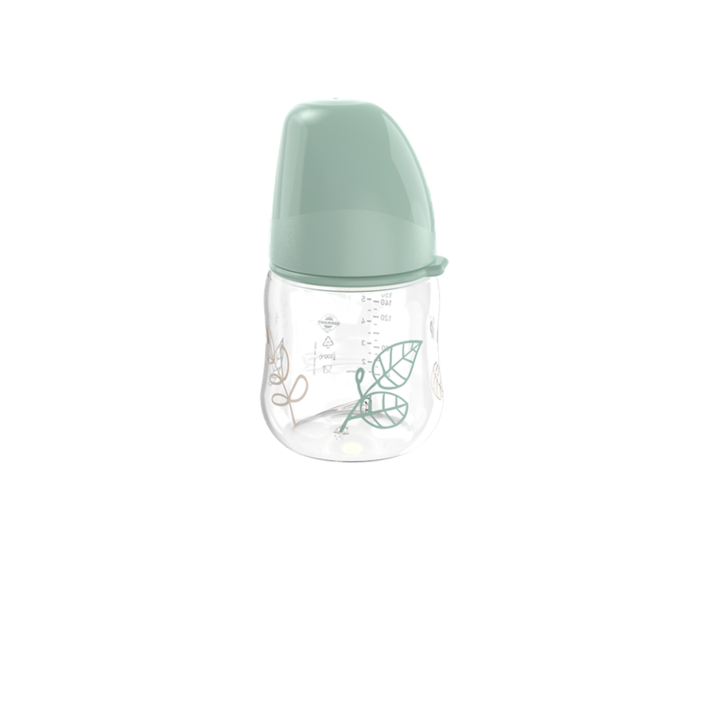 nip® Plastična flašica širokog grla Cherry Green 150ml 0m+, Green slika 2
