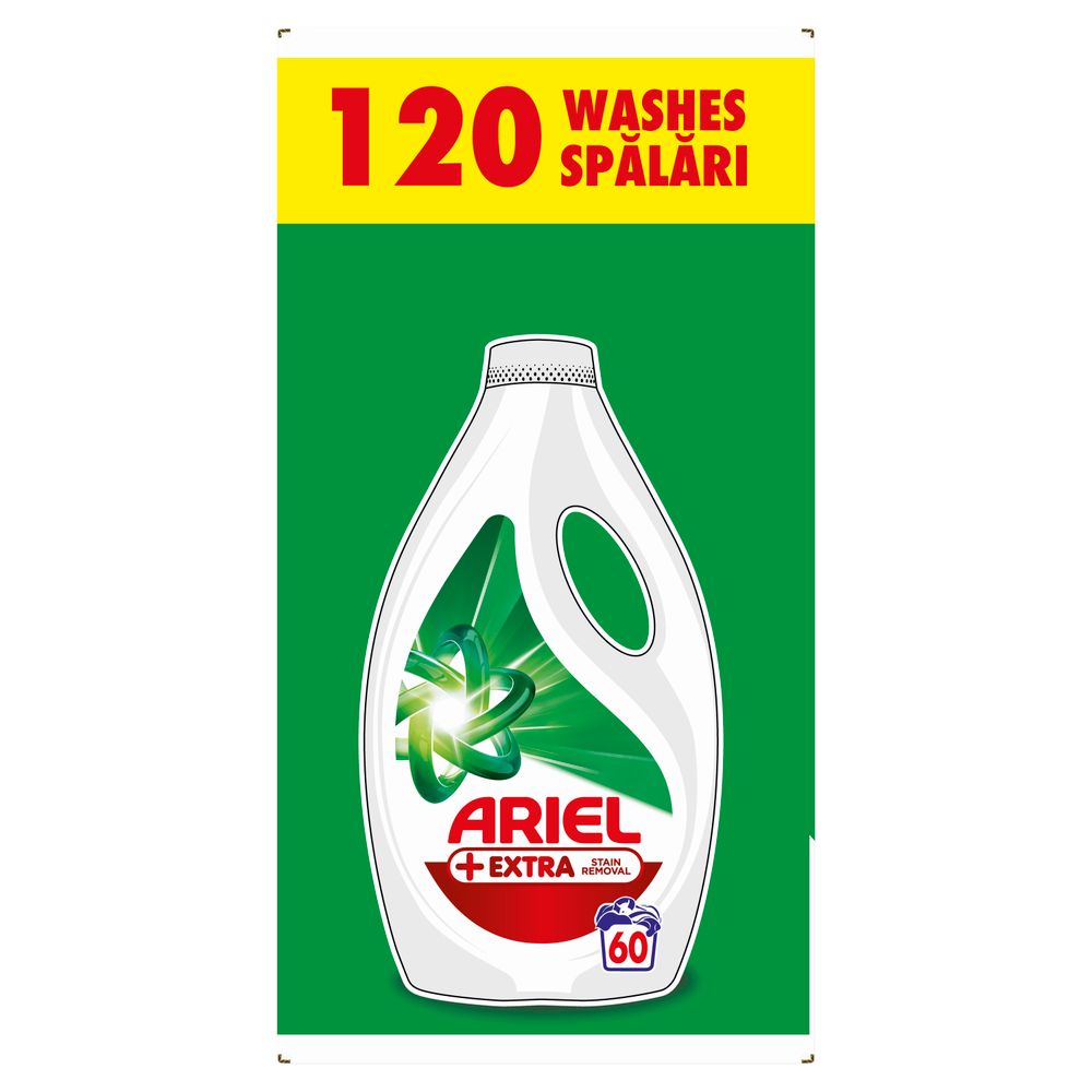 Ariel tečni deterdžent za pranje veša Extra Clean 120 pranja slika 2