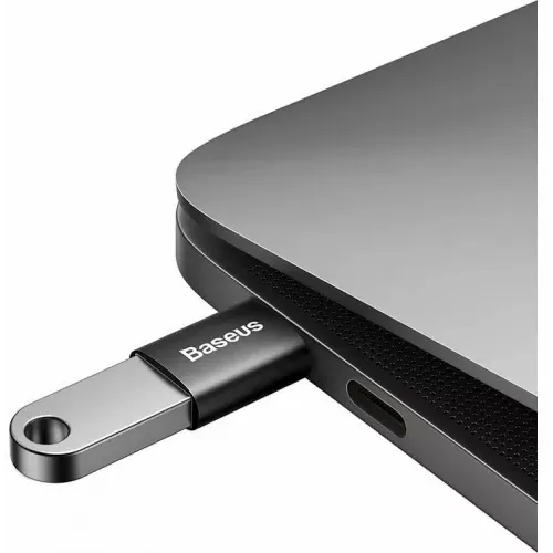 BASEUS INGENUITY USB-C NA USB-A ADAPTER OTG (CRNI) slika 4