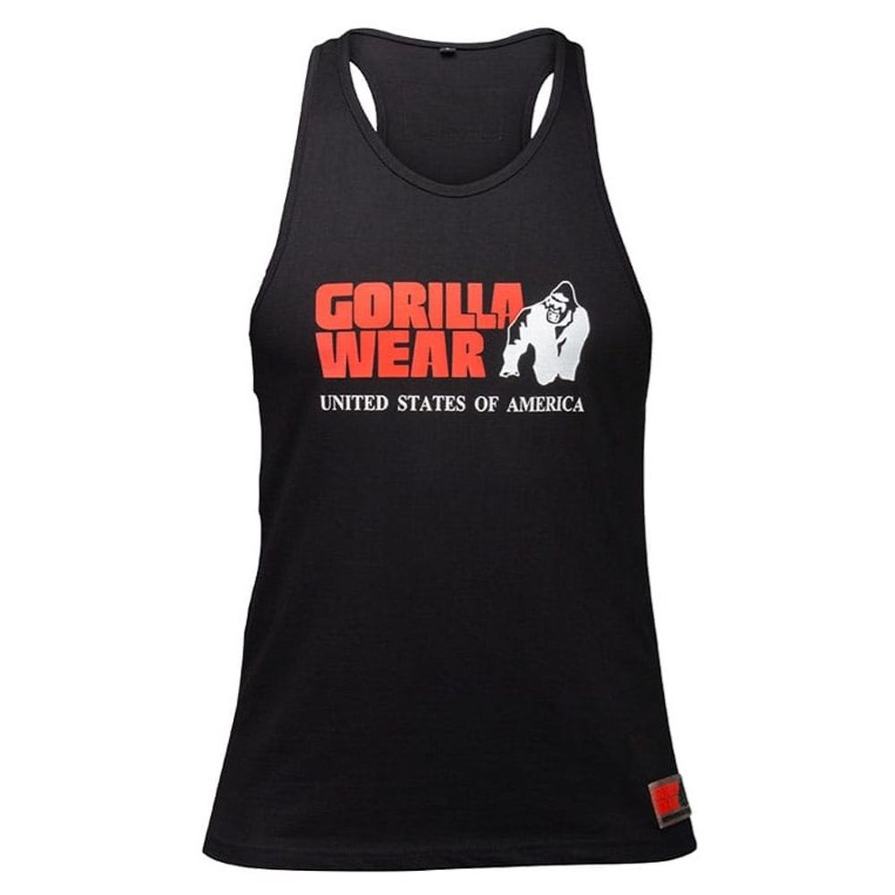Gorilla Wear CLASSIC Majica bez rukava, Crna slika 2
