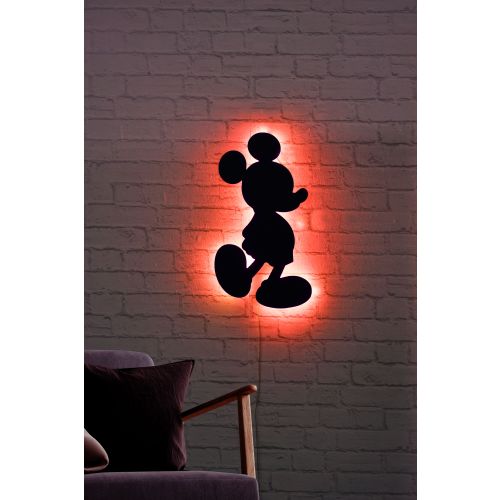 Wallity Dekorativno LED svijetlo- MICKEY, Mickey Mouse - Red slika 4