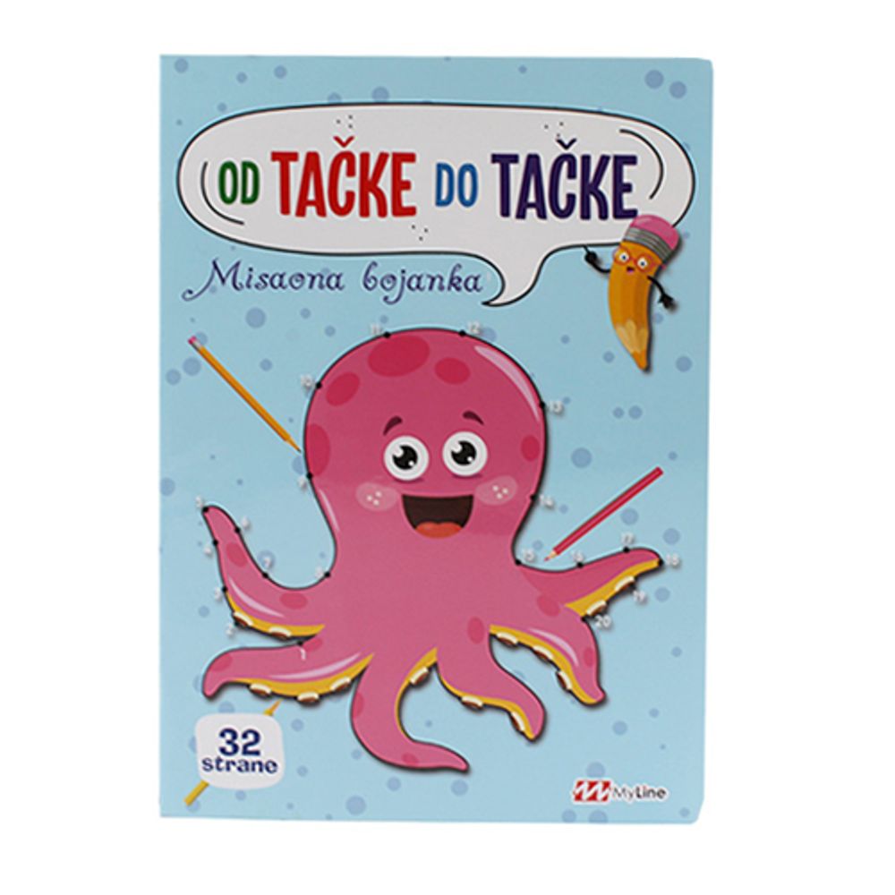 Vrabac Bojanka Ponto od tačke do tačke, Oktopus slika 1