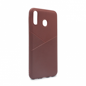 Torbica Y-Leather za Samsung Galaxy M20 braon