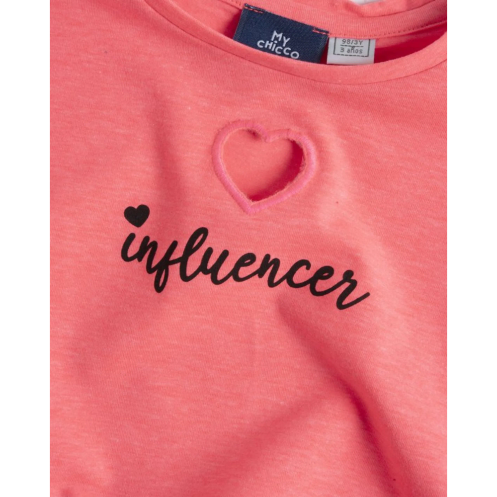 Chicco Majica dugih rukava za djevojčice Influencer slika 2
