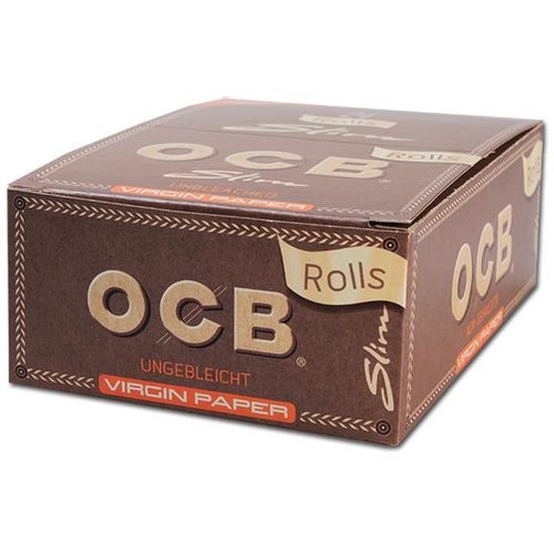 OCB Virgin Rolls Slim rolica bez izbjeljivača - kutija 24 komada slika 3