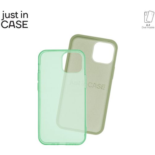 2u1 Extra case MIX paket ZELENI za iPhone 13 Mini slika 3