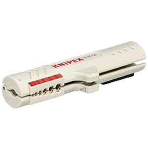 Knipex alat za skidanje izolacije za podatkovni kabel 125 mm  4,5 bis 10,0 mm UTP- i STP-podatkovni kabel CAT 5, CAT 6, CAT 7, Twist