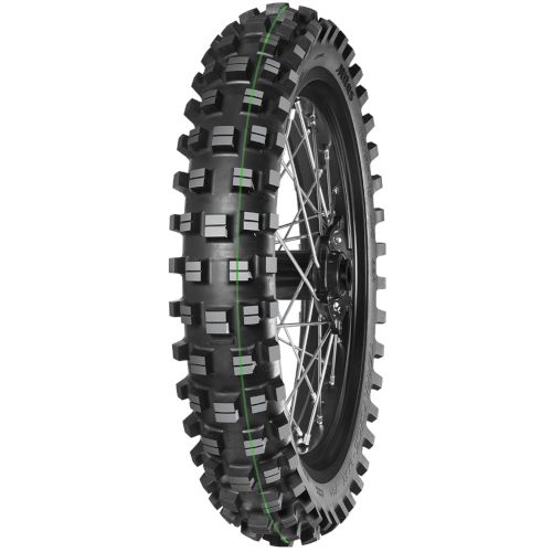 Mitas moto gume 120/90-18 65R TerraForce - EX XT Super Light R TT / zelena črta slika 1