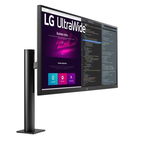 Monitor LG ERGO 34WN780P-B 34" IPS 21:9 75Hz 5ms GtG HDMIx2 DP USB Freesync VESA pivot visina slika 2