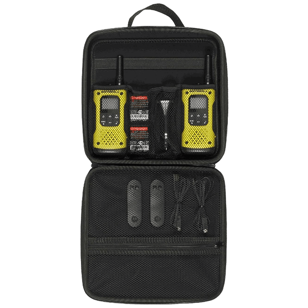 Motorola Walkie Talkie, domet 10 km, 16 kanala, žuto/crna - TLKR T92 slika 5