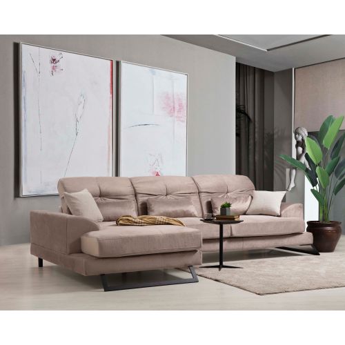 Atelier Del Sofa Frido ugaona garnitura levo orijentisana (Chl+3R) - Bež slika 4