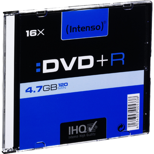 (Intenso) DVD+R 4,7GB pak. 10 komada Slim Case - DVD+R4,7GB/10Slim slika 2