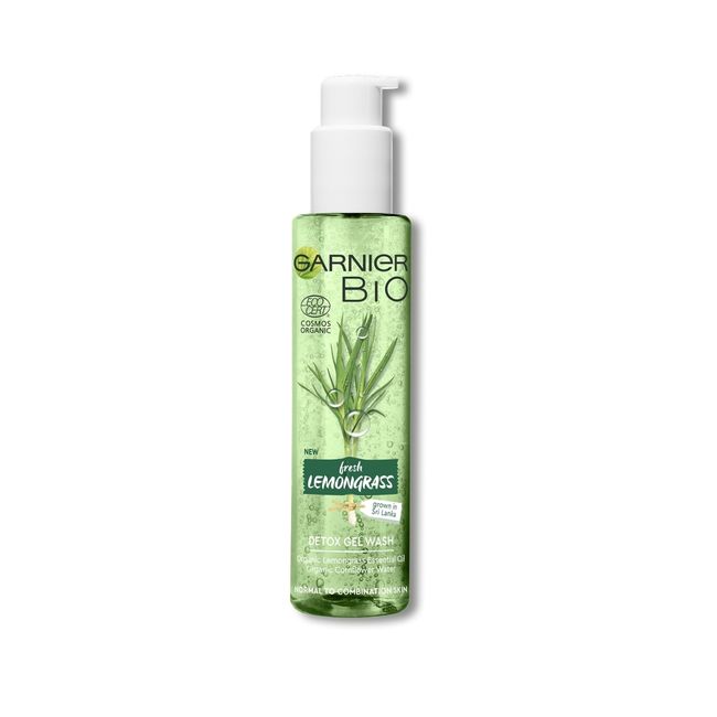 Garnier Bio Lemongrass Fresh Detox gel za čišćenje lica 150ml