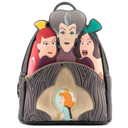 Loungefly Disney Cinderella Evil Stepmother and Stepsisters Villains ruksak 26cm slika 1