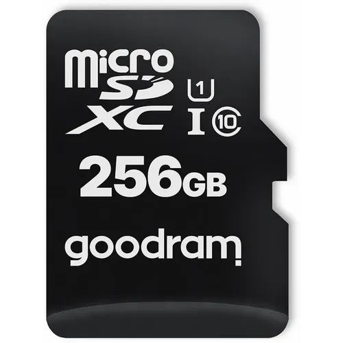 Memorijska kartica GOODRAM microSD SD 256GB CLASS 10 UHS I 100MB/s s adapterom slika 3