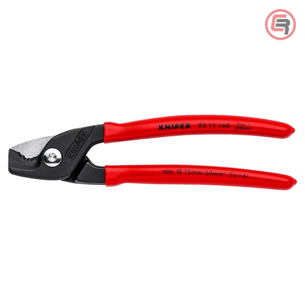 Knipex Škare Makaze 160mm Za Kablove StepCut fi 15mm / 50mm2 - 95 11 160 slika 3