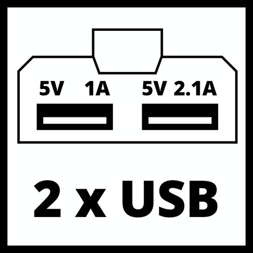 Einhell USB Power Bank TE-CP 18 Li USB - Solo slika 5