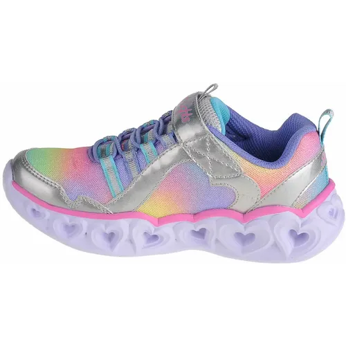 Skechers heart lights-rainbow lux dječje tenisice sa svjetlima 302308L-SMLT slika 8