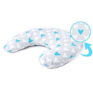 Sensillo jastuk za hranjenje beba srca plava