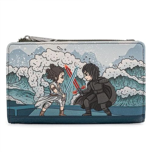 Star Wars Rey Kylo Faux Leather Bi Fold Wallet slika 1