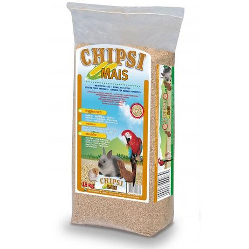 Chipsi Mais - stelja za glodavce i ptice - kukuruzovina, 15 kg slika 1