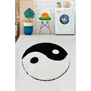 Ying - Black Black
White Acrylic Bathmat