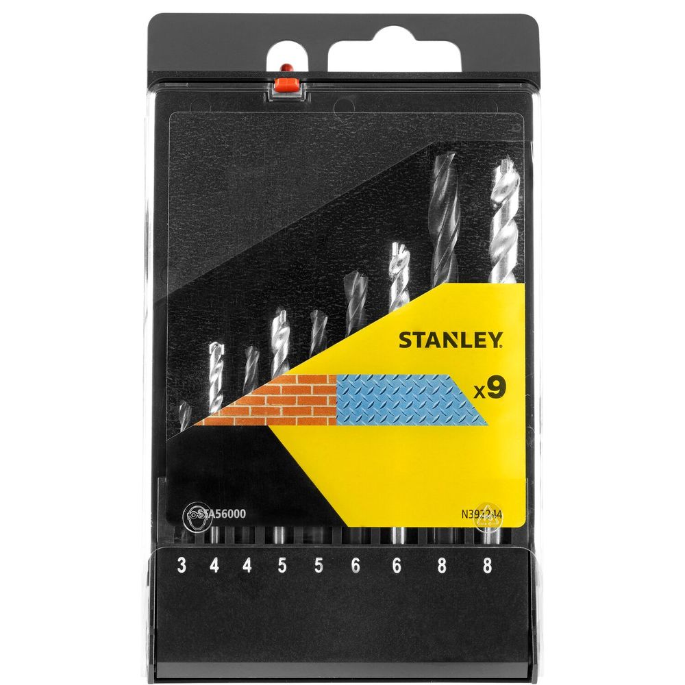 Stanley HSS set svrdla 5 kom, zid 4 kom STA56000 slika 1