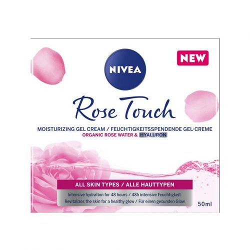 NIVEA Rose Touch gel krema za lice 50ml slika 1