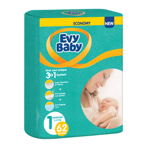 Evy Baby jednokratne pelene 3 u 1 sistem Twin