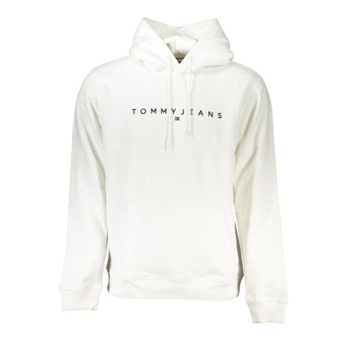 TOMMY HILFIGER MEN'S WHITE ZIPLESS SWEATSHIRT slika 1