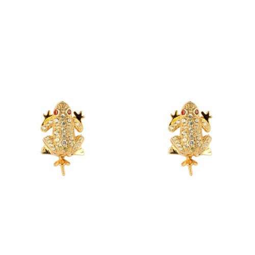 Ženske naušnice Lancaster JLA-EAR-FROG-6, 1,2 cm slika 1