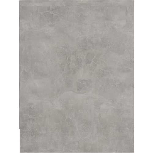 Noćni ormarić siva boja betona 40 x 30 x 40 cm od iverice slika 4