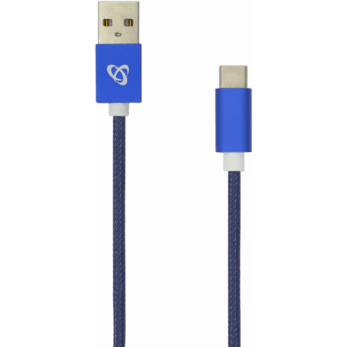 S BOX Kabl USB A / Type C, Fruity  1,5 m, Blue slika 1