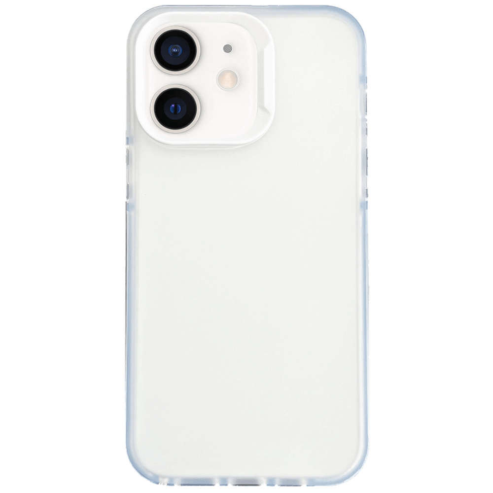 Apple Maska za iPhone 12, 2u1, Transparent - Frosted TPU Phone Case iPhone 12 slika 1