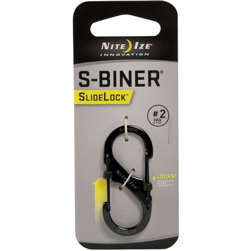 NITE Ize NI-LSB2-01-R3 karabiner  SideLock S-Biner 2  50 mm x 22 mm x 8 mm  1 St. slika 7