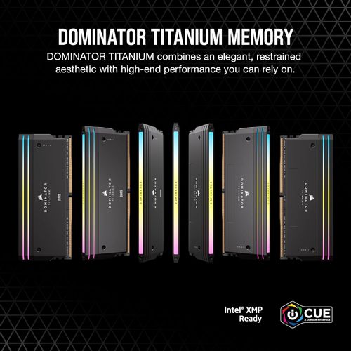 Corsair DOMINATOR TITANIUM RGB 64GB (2x32GB) DDR5 6400MHz CL32, 1.32V slika 6