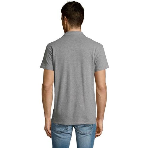SUMMER II muška polo majica sa kratkim rukavima - Grey melange, XL  slika 4