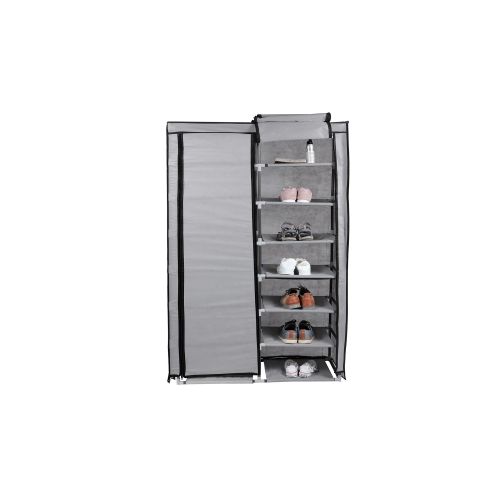 Bez - Grey Grey Shoe Cabinet slika 5