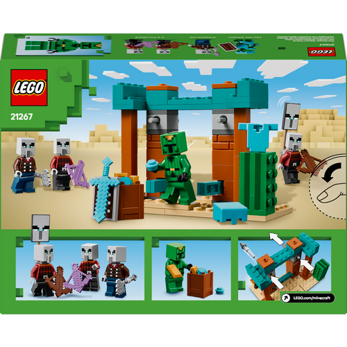 LEGO® MINECRAFT® 21267 Illageri u pustinjskoj patroli slika 7