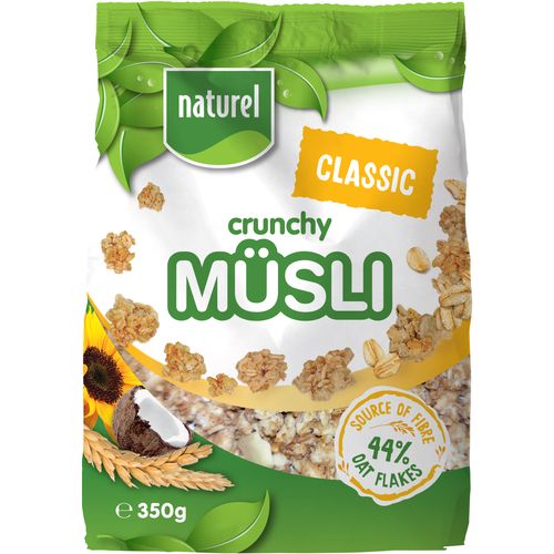 Naturel Crunchy muesli classic 350g slika 1