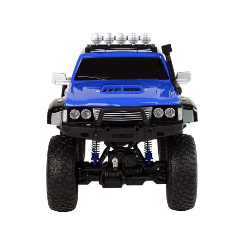 Auto na daljinsko upravljanje R/C 2.4G Climbing Car 1:8 4x4 - plavi slika 3