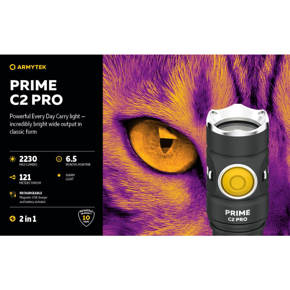 Armytek Baterijska lampa Prime C2 Pro slika 9