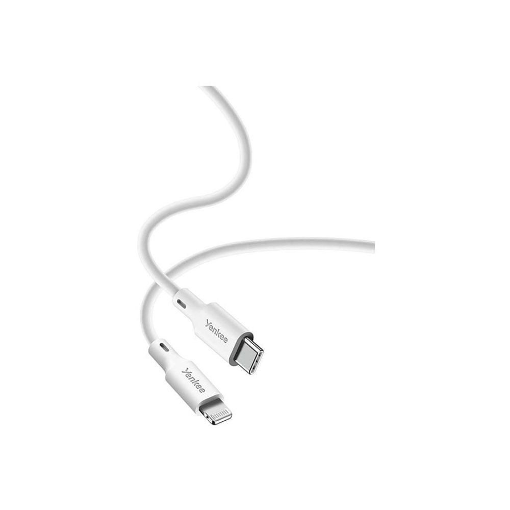 Yenkee USB kabal YCU 635 WH SILIC MFi - USB C/1,5m slika 2
