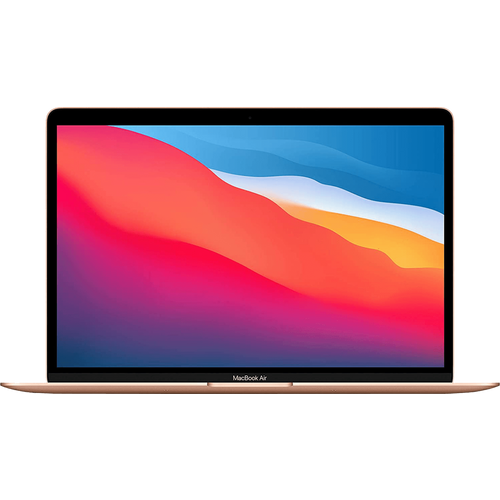 Apple Laptop 13,3", Apple M1 chipset , 8GB DDR, SSD 256 GB - MacBook Air; MGND3ZE/A, Gold slika 1