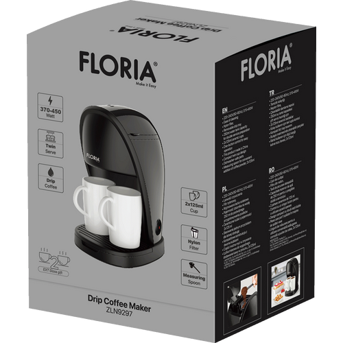 Floria Aparat za kavu, 370-450W slika 3