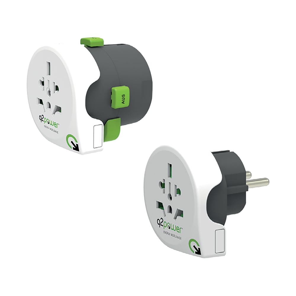 q2power Adapter, strujni, set, univerzalni + EU - QDAPTER 360 slika 1
