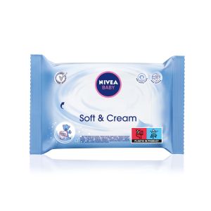 NIVEA Baby Soft&Cream maramice 63 kom