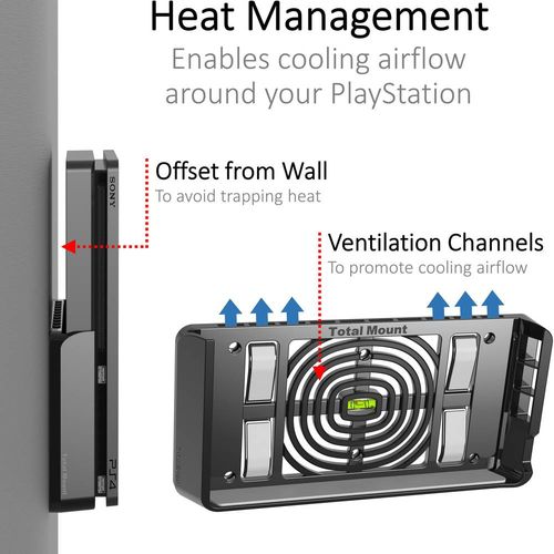 Innovelis TotalMount Mounting Frame zidni nosač PS4 Slim slika 2