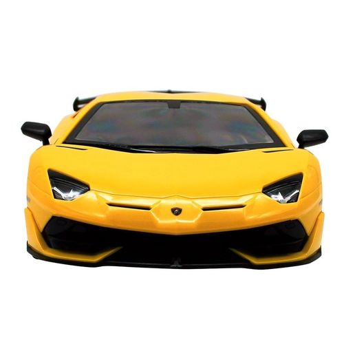 Licencirani auto na daljinsko upravljanje Lamborghini Aventador Rastar 1:14 - žuti slika 4